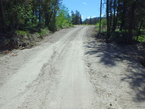 GDMBR: We're near Yellowstone NP, climbing, and road conditions are deteriorating.